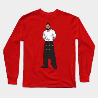 Kendrick lamar lineart Long Sleeve T-Shirt